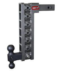 GEN-Y Hitch Gen-Y Mega Duty 2in Shank 15in Drop 10K Hitch w/Dual-Ball (Use w/Stabilizer Kit GH-0100)
