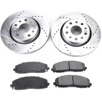 PowerStop Power Stop 18-19 Jeep Wrangler Front Z23 Evolution Sport Brake Kit