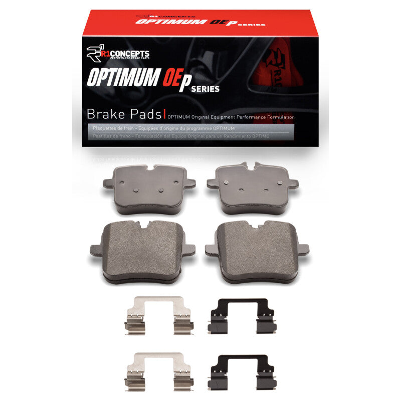 R1 Concepts R1 2017-2025 BMW X7 Rear R1 Optimum OE Pads & Hardware Kit