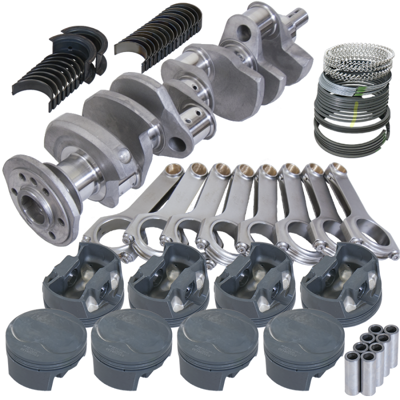 Eagle Chevy 350 3.750in Crank 6.000in H-Beam 11cc Dome 4.040in Pistons Rotating Assembly