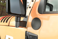 Rugged Ridge 07-18 Jeep Wrangler JK Textured Black Mirror Relocation Brackets