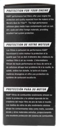 K&N Engineering K&N Cellulose Media Fuel Filter 3in OD x 5.625in L