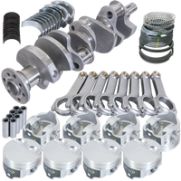Eagle Chrysler 318 4.000in Crank 6.123in H-Beam -4.7cc Flat Top 3.970in Pistons Rotating Assembly