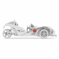 DS18 2020+ Polaris Slingshot Loaded Underdash Subwoofer & Enclosure w/ 2x ZR6.4D Included