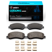 R1 Concepts R1 2010-2017 Volkswagen AMAROK (Mexico) Front R1 Ceramic Pads & Hardware Kit