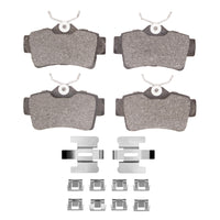 R1 Concepts R1 1994-2004 Ford Mustang Rear R1 Performance Sport Pads & Hardware Kit