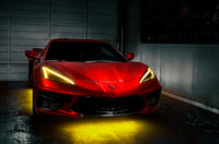ORACLE Lighting Oracle 20-21 Chevy Corvette C8 RGB+A Headlight DRL Upgrade Kit - ColorSHIFT 2