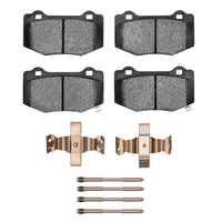 R1 Concepts R1 16-20 Ford Mustang Rear Optimum OE Pads & Hardware Kit