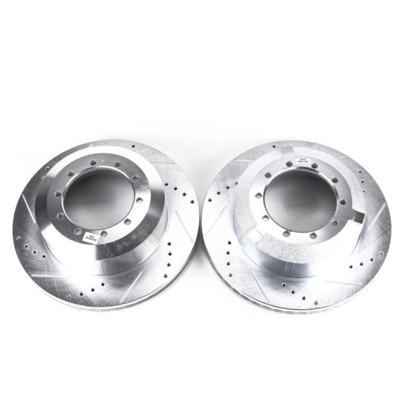 PowerStop Power Stop 11-12 Ram 5500 Rear Drilled & Slotted Rotor - Pair