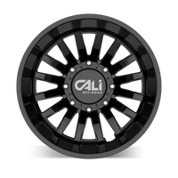 Cali Off-Road 9110D Summit Dually 22x8.25 / 8x165.1 BP / -232mm Offset / 121.3mm Hub Gls Blk Wheel