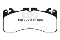 EBC 09+ Lexus LS460 4.6 Sport Yellowstuff Front Brake Pads