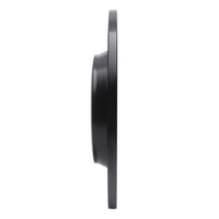 R1 Concepts R1 09-25 Audi A4 Left Drilled & Slotted Black Brake Rotor