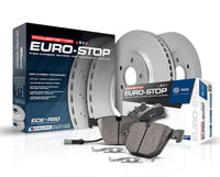PowerStop Power Stop 2007 BMW 328i Front Euro-Stop Brake Kit