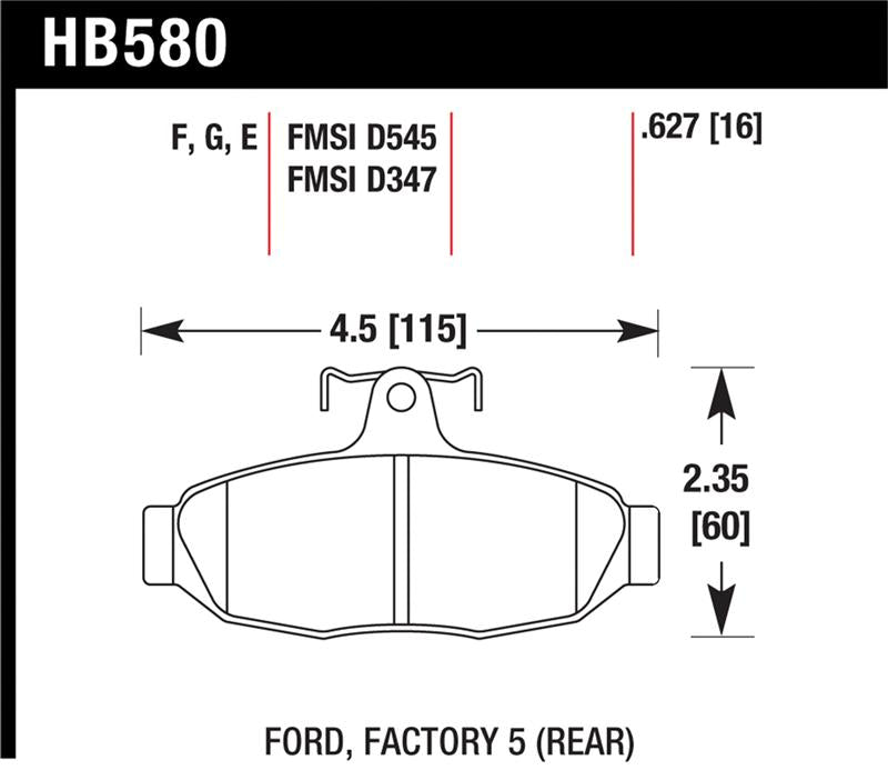 Hawk Performance Hawk HPS Street Brake Pads