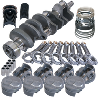 Eagle Chevy 454 1Pc 4.250in Crank 6.385in I-Beam Rods 43cc Dome 4.320in Pistons Rotating Assembly