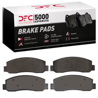 DFC 10-12 Ford F-350 Super Duty 2WD Front 5000 Advanced Semi Metallic Brake Pads