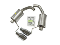 Roush 15-26 Ford Mustang 3.7L/2.3L V6/I4 Exhaust Kit w/ Round Tips