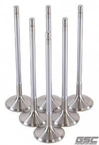 GSC Power Division GSC P-D Toyota G16E-GTS 32mm Head (STD) Chrome Polished Exhaust Valve - Set of 6