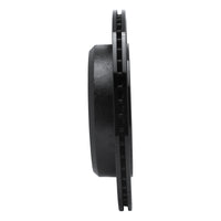 R1 Concepts R1 03-11 Ford Crown Victoria Rear Left Drilled & Slotted Black Brake Rotor