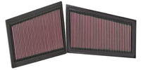 K&N Engineering K&N Replacement Air Filter MERCEDES C280/320 3.0L V6 CDi (2 PER BOX)
