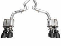 AWE Tuning AWE 2024 Ford Mustang Dark Horse S650 RWD SwitchPath Cat-Back Exhaust w/ Quad Diamond Black Tips