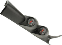 Autometer 01-06 Chevy Silverado 2500 HD A-Pillar Dual Z-Series Gauge Kit Pyrometer / Boost
