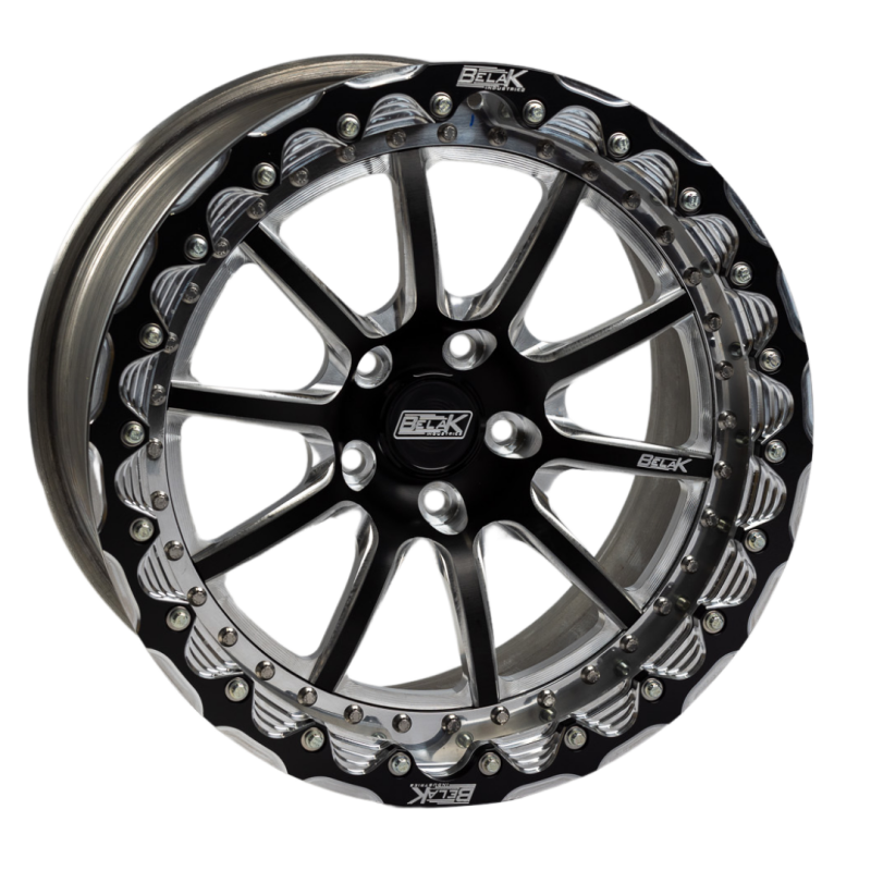 Belak Wheels Belak 18x12 / 8.75in BS / 5x4.5in BP / High Pad / Series 4 - Single Beadlock Wheel