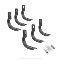 Go Rhino 02-08 Dodge Ram 1500 Brackets for OE Xtreme Cab Length SideSteps