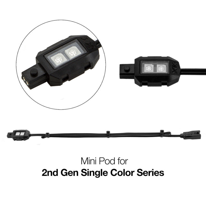 XKGLOW XK Glow Single Color Ultra Bright Compact Pod GREEN - 2nd Gen