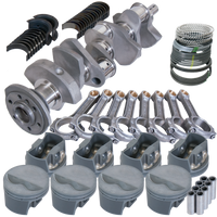 Eagle Chevy 350 3.480in Crank 5.700in I-Beam Rods -5cc Flat Top 4.030in Pistons Rotating Assembly