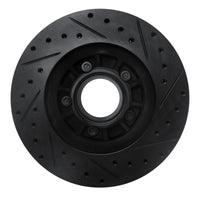 R1 Concepts R1 1995-1997 Ford Ranger (USA/Canada) Front Left Drilled & Slotted Black Brake Rotor
