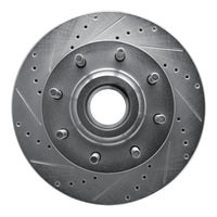 R1 Concepts R1 06-12 Ford F-250 2WD (Super Duty) Front Left Drilled & Slotted Silver Brake Rotor
