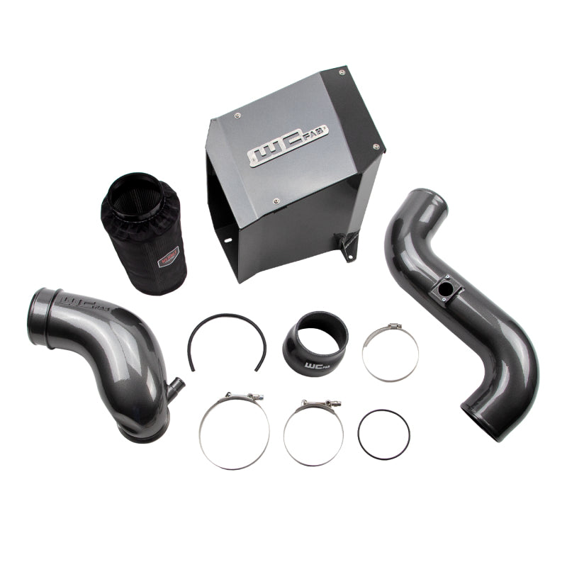 Wehrli 04.5-05 Duramax LLY 4in Stage 2 Intake Kit - Bengal Grey