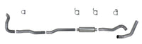 Diamond Eye Performance Diamond Eye KIT 4in Turbo Back SGL AL: 4-WHEEL DRIVE ONLY 89-93 DODGE CUMMINS 5.9L