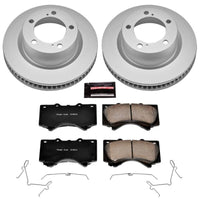 PowerStop Power Stop 08-11 Lexus LX570 Front Z17 Evolution Geomet Coated Brake Kit