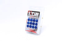 Wheel Mate Monster Lug Nut Caps - Silver 14x1.50
