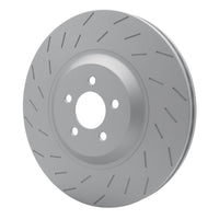 DFC 15-20 Dodge Challenger Front GeoSPEC Coated Rotor - Slotted