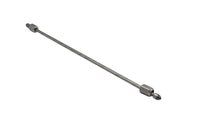 Fleece Performance 18in High Pressure Fuel Line (8mm x 3.5mm Line, M14x1.5 Nuts)