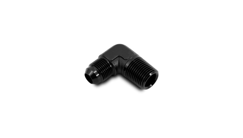 Vibrant -4AN to 3/8in NPT 90 Degree Elbow Adapter Fitting