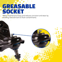 Moog 21-24 RAM 1500 5.7L V8 Front Left Upper Suspension Control Arm & Ball Joint Assembly