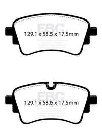 EBC 2020+ Audi A4 B9 2.0T Ultimax Rear Brake Pads