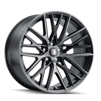 Touren 3291 TR91 20x9 / 6x120 BP / 30mm Offset / 66.9mm Hub Matte Black Brushed w/ Dark Wheel
