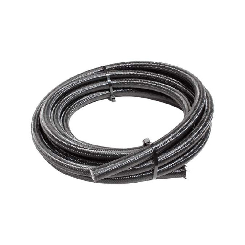 Snow Performance Snow 10AN Braided Stainless PTFE Hose - 15ft Black