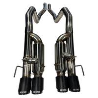 Kooks Headers Kooks 09-13 Chevrolet Corvette Z06/ZR1 3in. Valved Axle-Back Exhaust w/ CF Tips