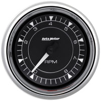 AutoMeter 3-3/8in 8K RPM In-Dash Tachometer Gauge - Chrome