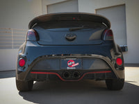 aFe Takeda 13-17 Hyundai Veloster L4-1.6L 2-1/2in 304 SS Axle-Back Exhaust w/ Carbon Fiber Tips