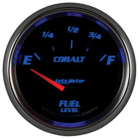 Autometer Cobalt 66.7mm 0-90 ohms Fuel Level Gauge