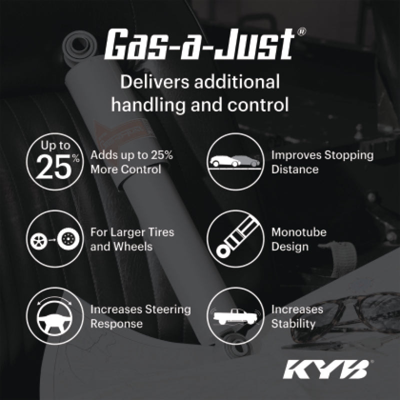 KYB 2020+ RAM 2500 Pickup 2WD 6.7 Diesel (w/o Rear Air Springs) Gas-a-Just Gas Shock - Rear