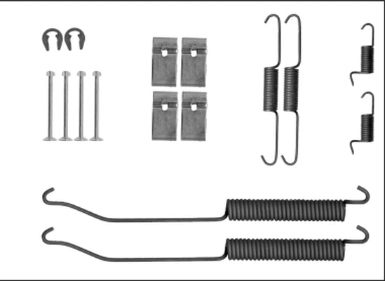 TEXTAR 97040300 Brake Shoes Accessory Kit