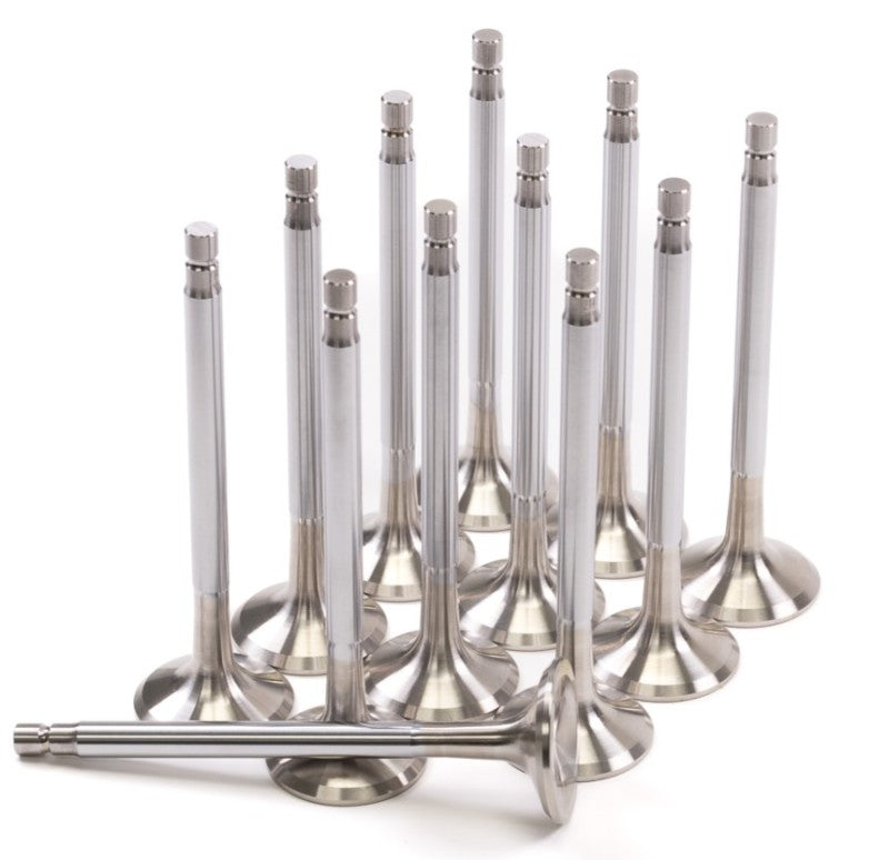 GSC Power Division GSC P-D Nissan RB26DETT 31.15mm Head +1mm OS 101.74mm Long Exhaust Valve - Set of 12